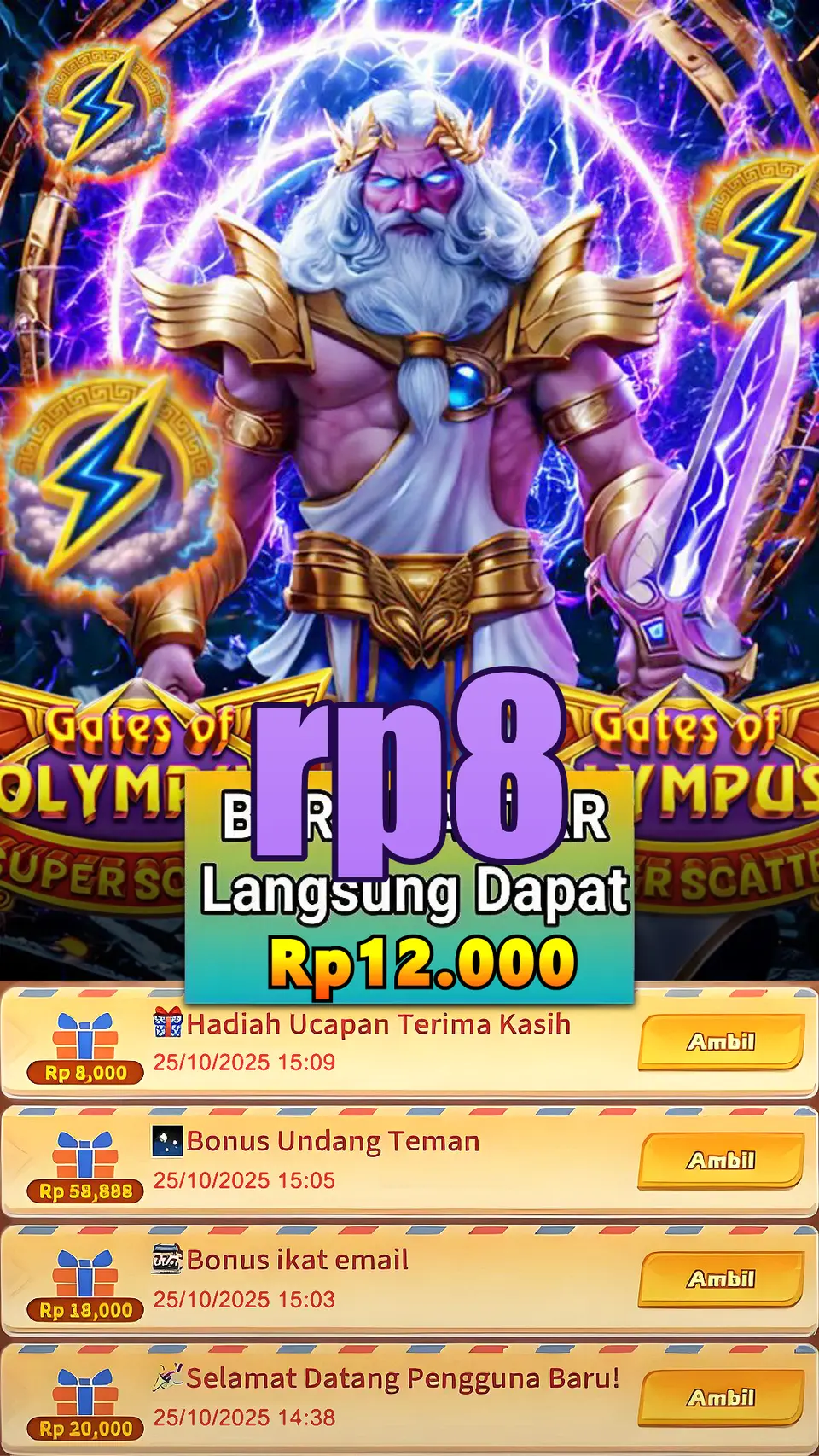 rp8 Tangkapan Layar Resmi APK